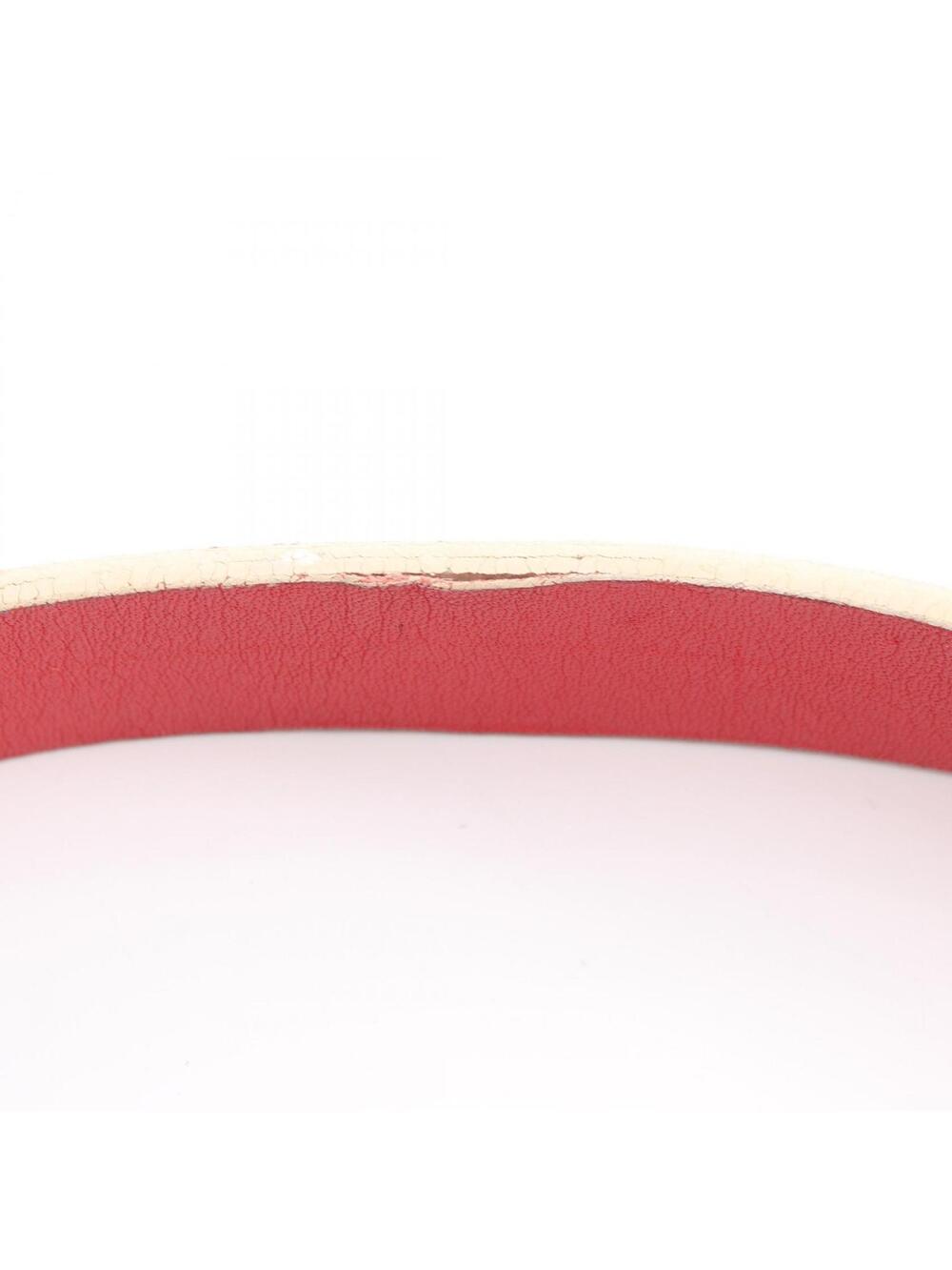 Loewe Shoulder Bag Leather Red Used #272987L43B - Picture 6 of 9